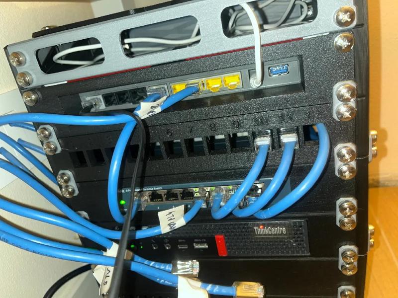 Keystone Patch Panel with Number   