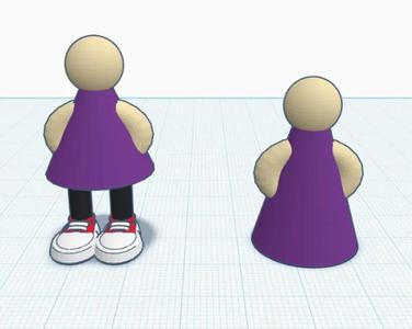 Muñecos para jugar a minimundos   