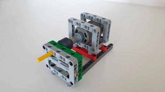 Airsoft motor to lego adapter   