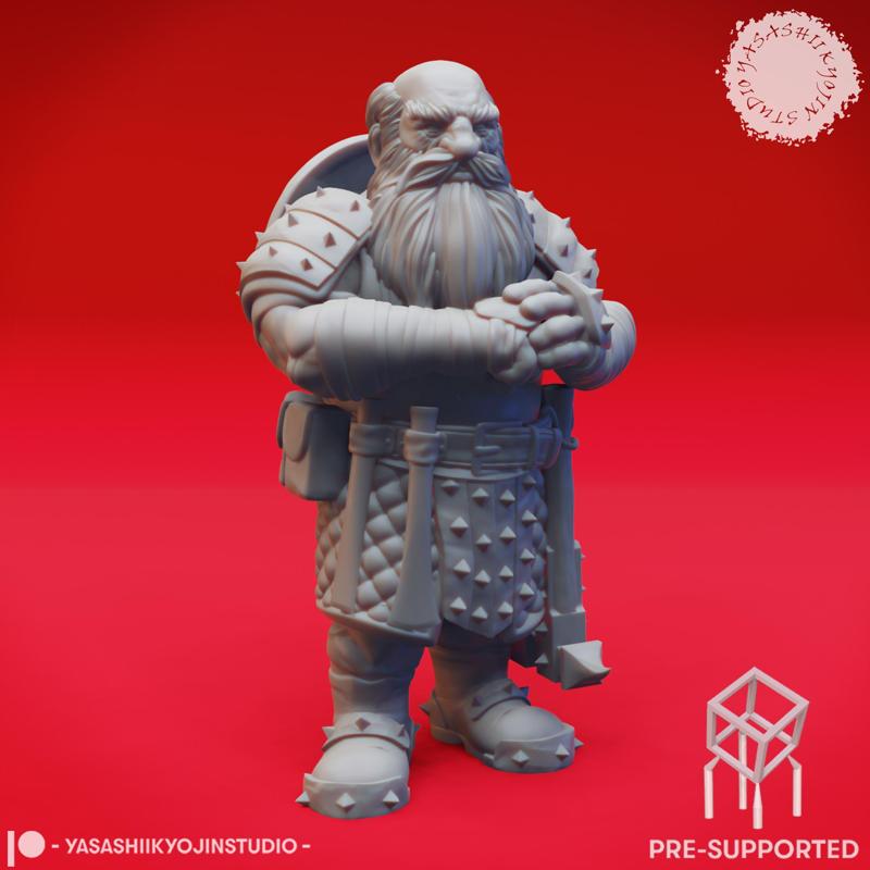Duergar - Knuckles - Tabletop Miniature (Pre-Supported)