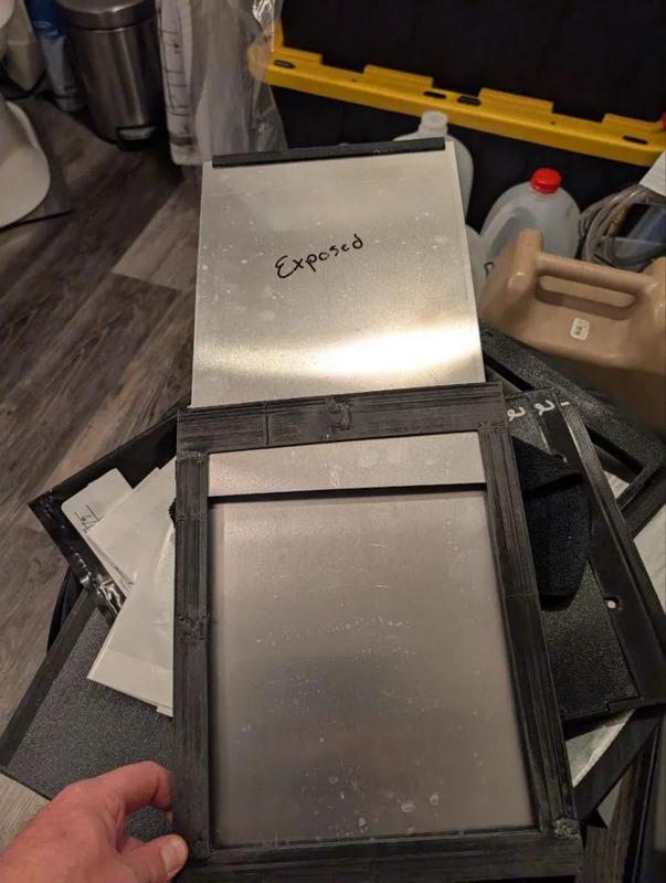 8x10 plate holder - Wetplate/dry   