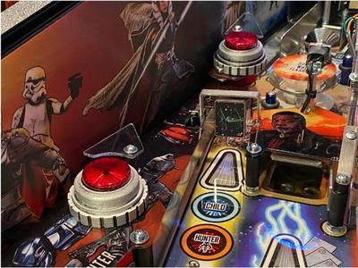 Stern Mandalorian Pinball Grav Charge Flasher Caps