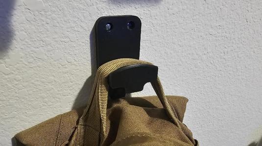 Improved Backpack Wall Holder   