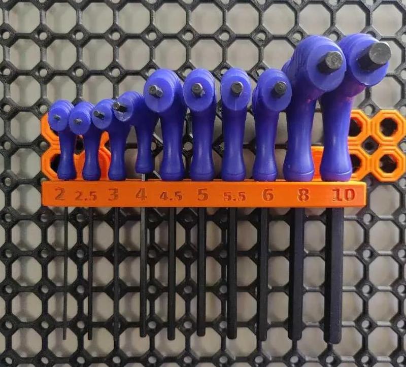 Multiboard T-Handle Hex Key Holder   