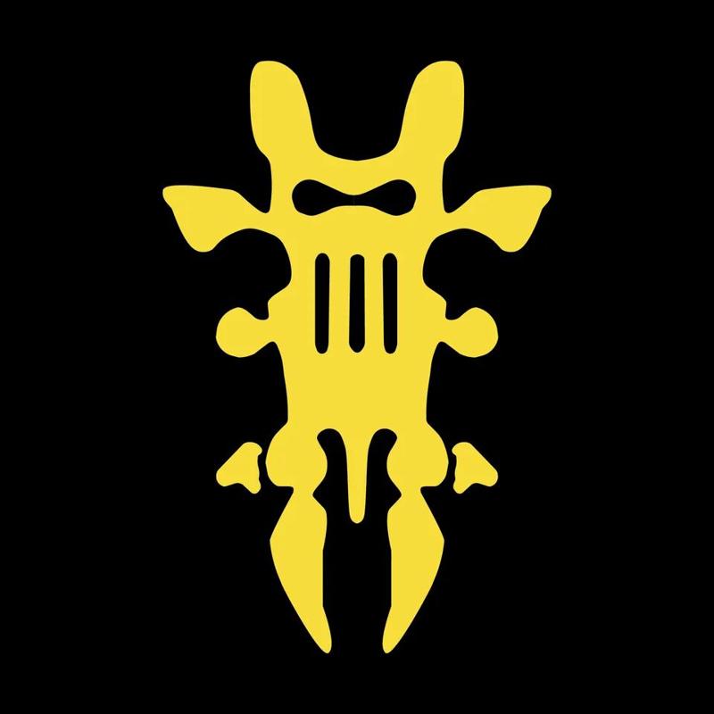 Unreal Tournament '99 Yellow Team Logo Plate   