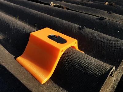 Halter für Wellpappedächer / mount for corrugated roofs   