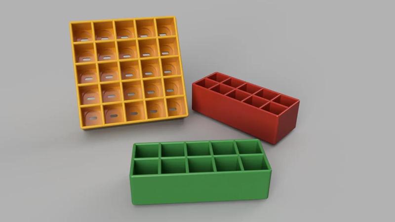 eppendorf cuvette vial holder (10x, 25x)   