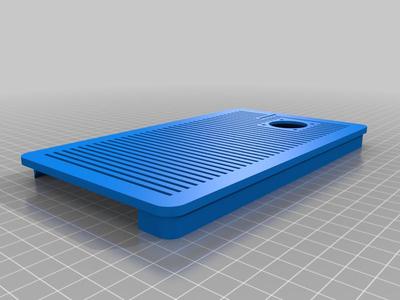 7" Pi 4 Octroprint Tablet with 2.5" USB rack holder