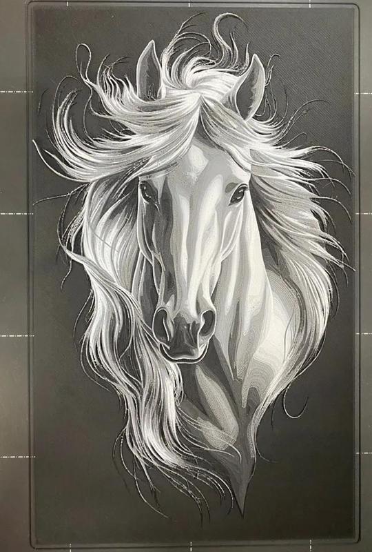 White Horse - Hueforge   