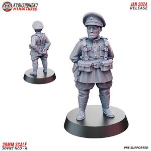 NCO A - Soviet Infantry ww2