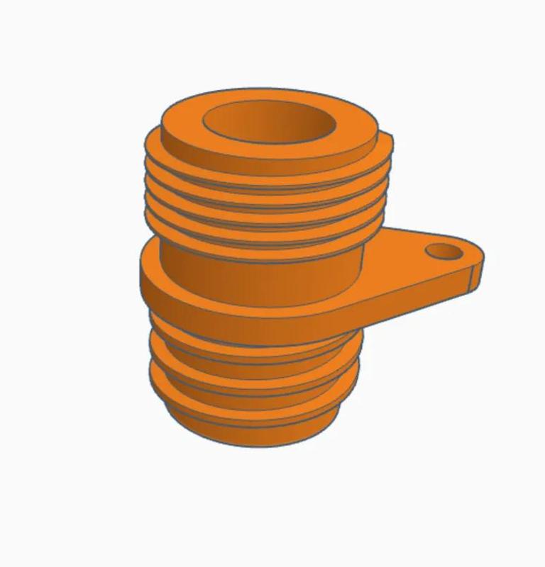 Vango Tempest pump to Boston deflation valve (airtent/inflatable kayak) adaptor   