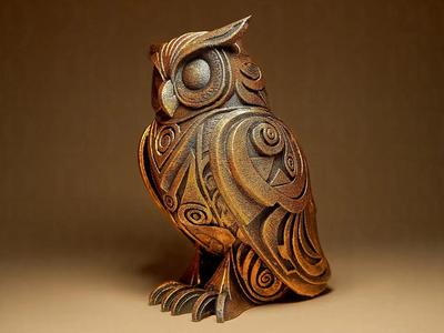 Designer OWL Sculpture   