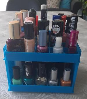Nail polish organizer
