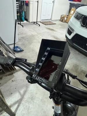 Lectric LCD cover with shade   