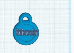 Christian key chain   