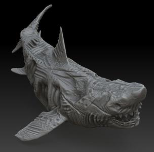 Shark - Great Wight (zombie) 2