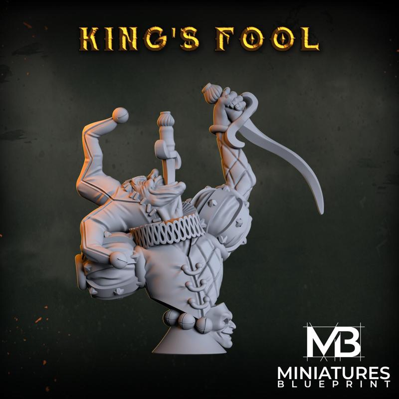 King's Fool Bust
