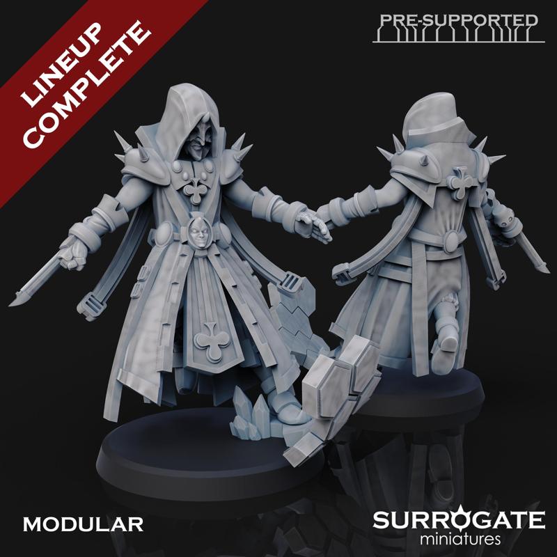 Void Jesters Lone Jester, Surrogate Miniatures January Hero Release