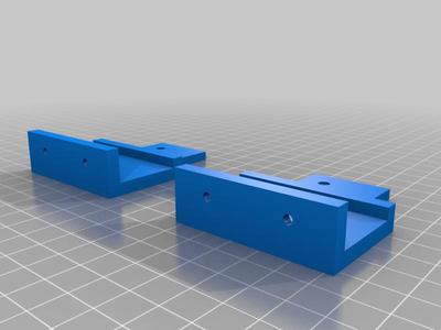 1inch x 1inch bracket for router bit