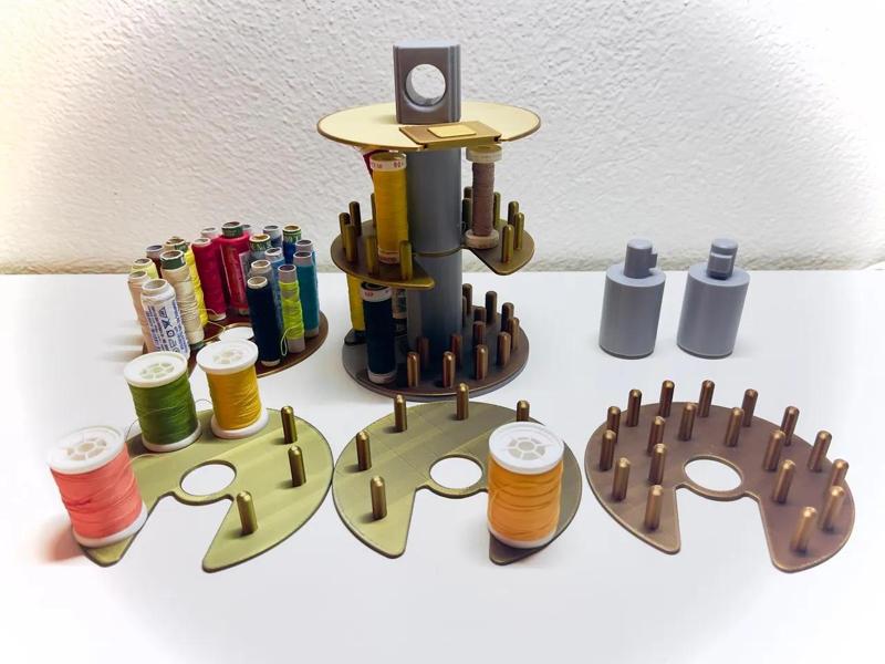 Organiseur de  BOBINS de couture   