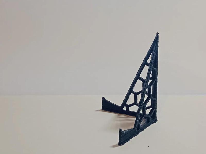 honeycomb phone stand   