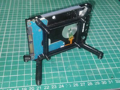 Raspberry Pi simple stand and 3.5" HDD / SSD Mount