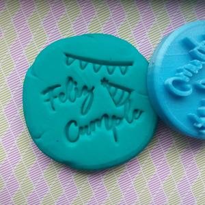 Timbre Stamp "Felíz Cumple"