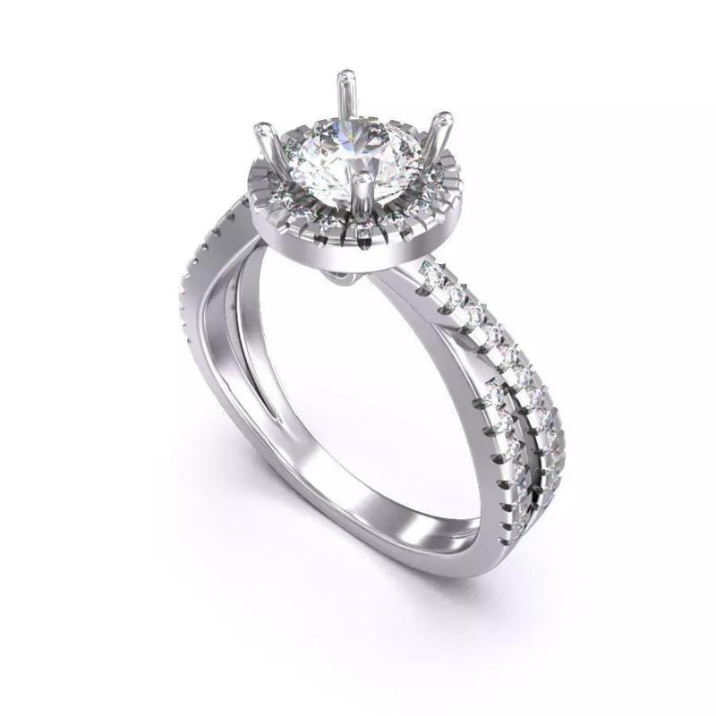 CJC7081 Ladies womans womens diamond ruby emerald Rings
