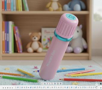 Customizable pencil box with name