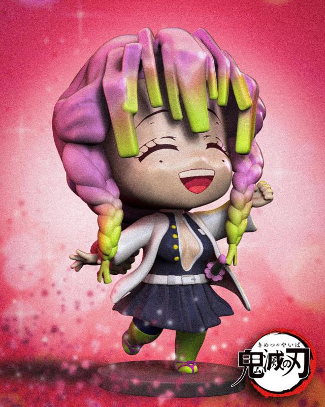 Mitsuri Kanroji chibi Demon Slayer Kimetsu no Yaiba