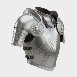 Medieval Knight Pauldron Set - Wearable Shoulder Armor for Cosplay & Display