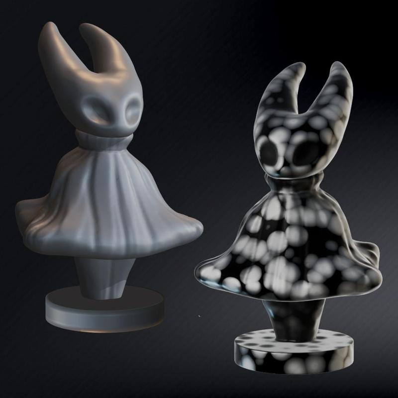 Hornet Statuette From Hollow Knight Silksong 🗽🗿 ( Ornament and Keychain )