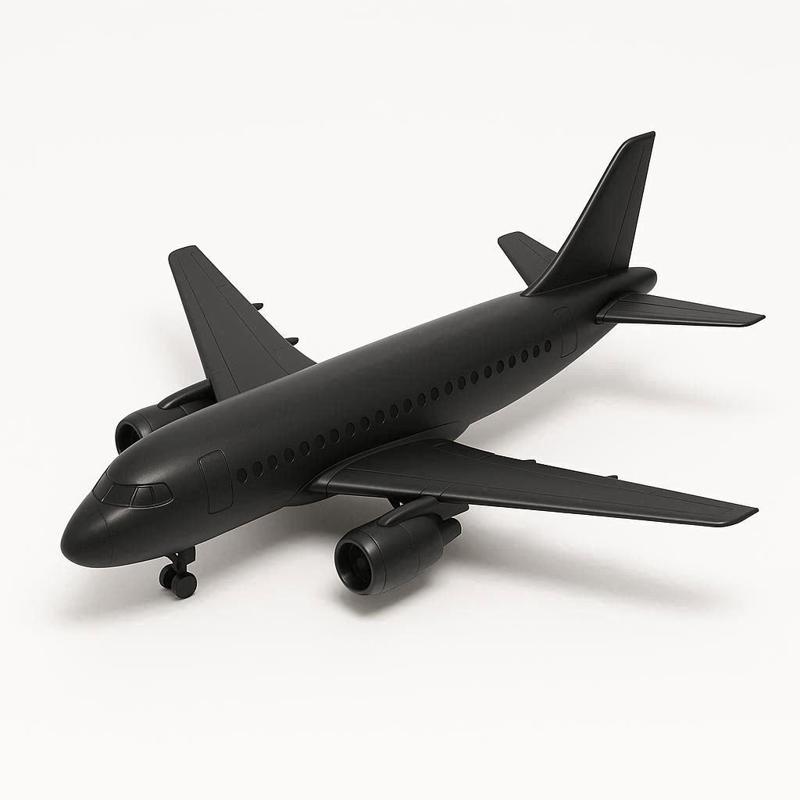 Aeroplane Showpiece 3D Print – Modern Airplane Decorative Sculpture