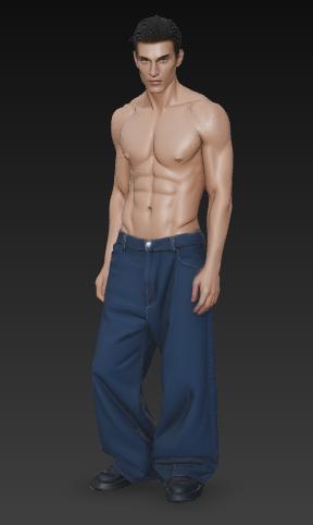 Figure male standing  | 1:64 (Scalable)