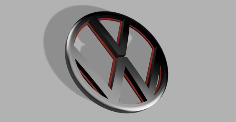 Volkswagen 3D Emblem