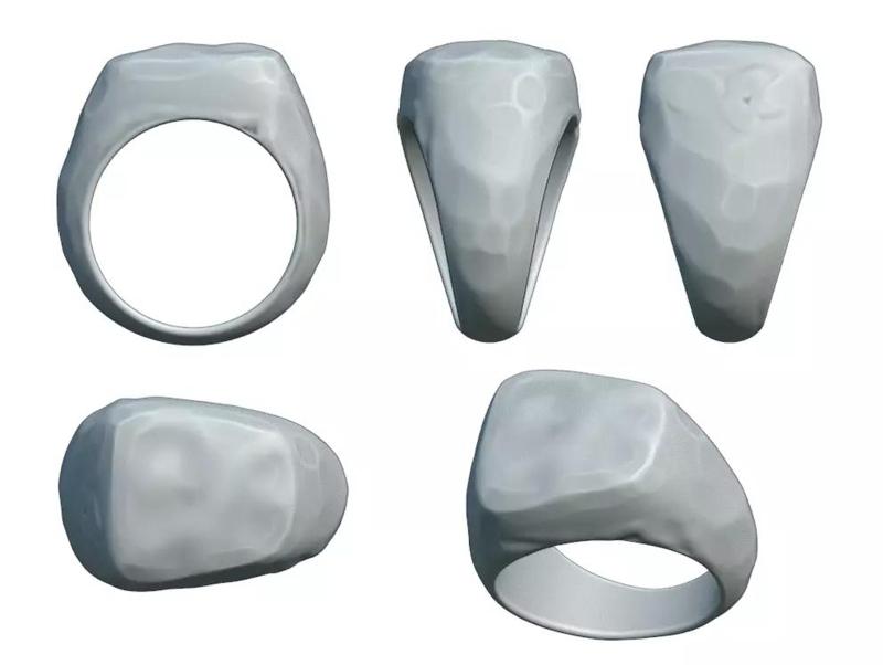 Organic signet hollowed