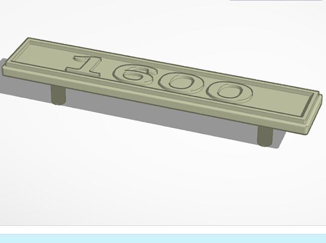 VAZ-BA3-Lada emblem 1600