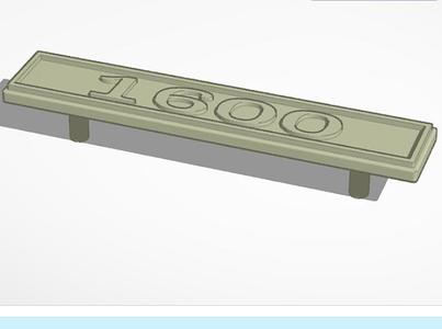 VAZ-BA3-Lada emblem 1600