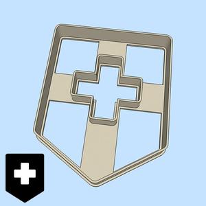 Science and technology cookie cutters - hospital logo / emblem (style 1)