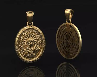 pendant with jesus