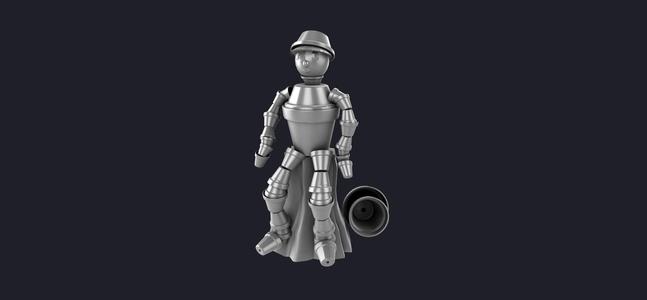Flower pot man 3D MODEL
