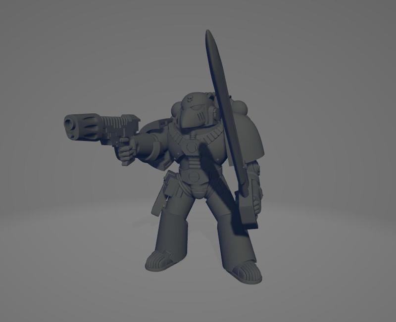 Mark 6 Space Marine Tactical Squad for Horus Heresy