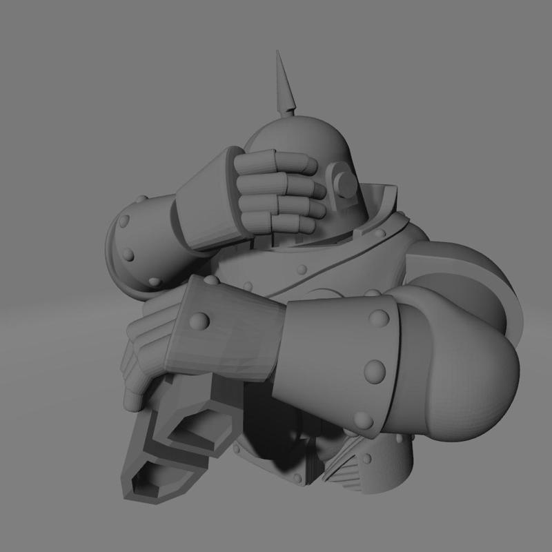 Frustrated Pre-Heresy Tank Commander