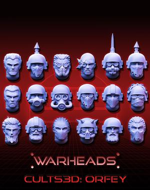 Millitary Renegades Heads! (18 heads) - Army Traitors are here!