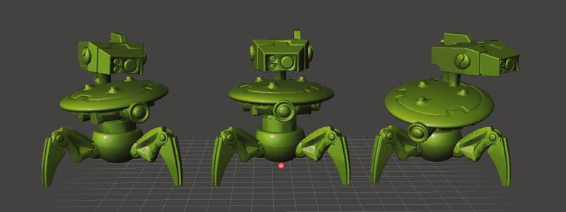 Laser Pointer Drones