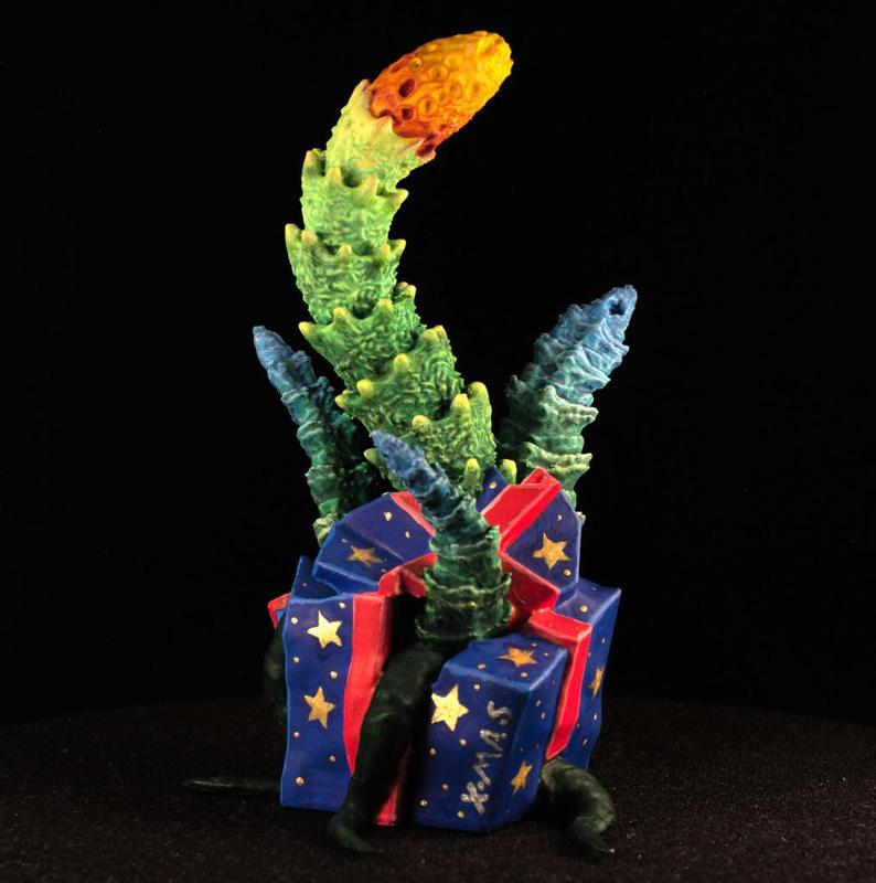Tabletop plant: "Christmas Plant 2021" (Alien Vegetation 39)