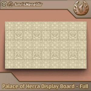 Blue Jarhead Palace of Herra Display Board