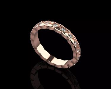 Coco Crush mini ring with diamonds 17 Size N221