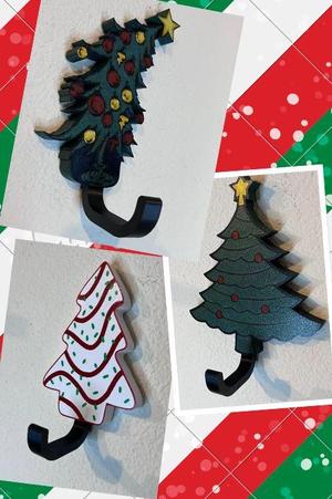 Christmas Coat / Towel Hook 3pack