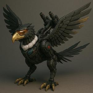 Mecha Condor - Robotic Bird Zoid Style 3D Printable Model